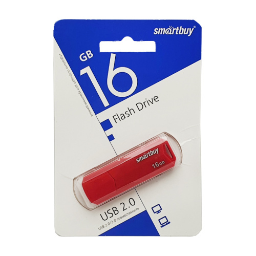 16gb usb smartbuy clue красный