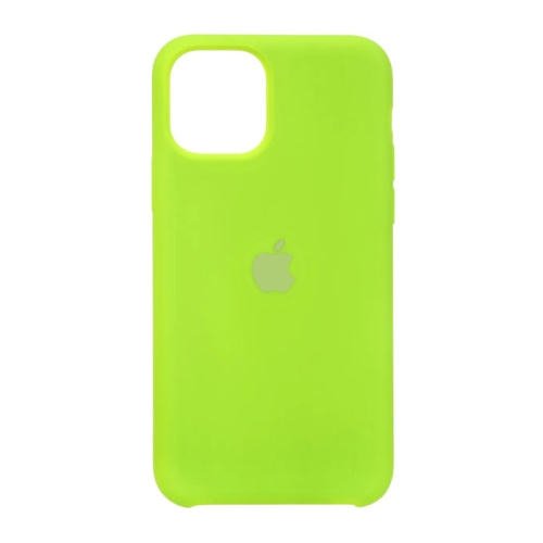 Чехол-силикон silicone case аналог для iphone 12 pro (6.1) салатовый