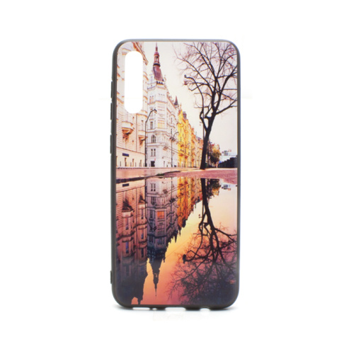 Чехол-крышка different print Samsung a50 черная