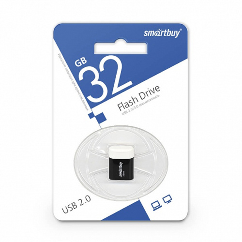 Usb 32gb* smartbuy lara series черная