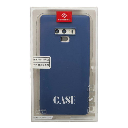 Чехол силикон kstdesign матовый Samsung note 9 синий