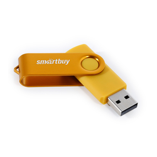 Usb 32gb* smart buy twist жёлтый