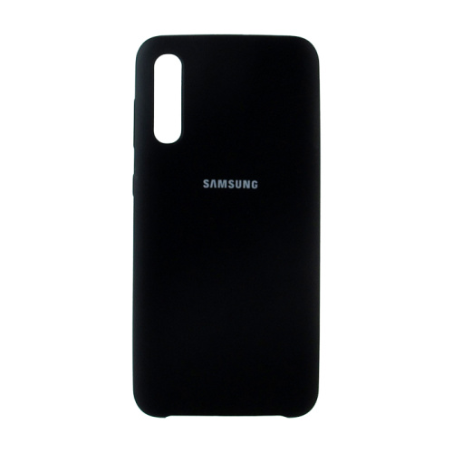 Чехол силикон silicone cover аналог Samsung a50 (2019) черный