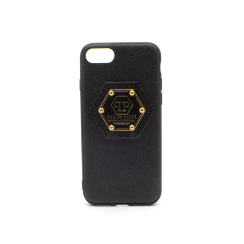 Чехол-крышка графит phillip plein iphone 7/8 черная