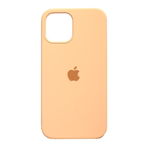 Чехол-силикон silicone case аналог для iphone 12 pro (6.1) пудровый