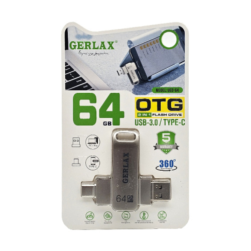 Otg gerlax ug3 64gb usb3.0/type-c 