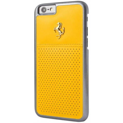 Чехол-крышка ferrari fegtbghcp6ye для iphone 6/6s желтая
