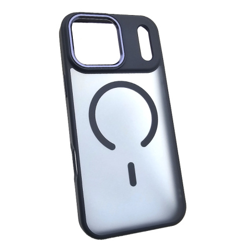 Чехол-крышка #26 (magsafe) для iphone 17 pro синий