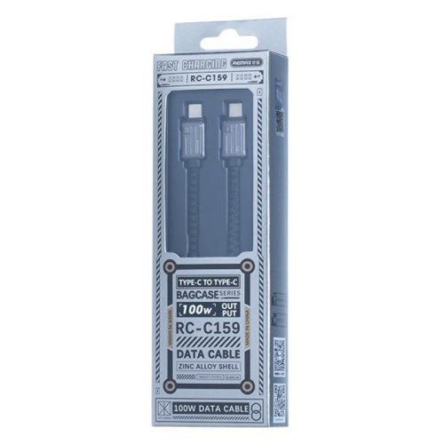 Кабель remax rc-c159 c/c 66w черный