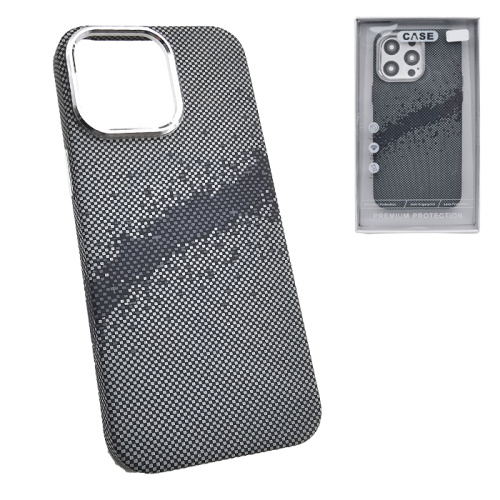 Чехол-крышка #25 (magsafe) для iphone 15 pro pixel star серый