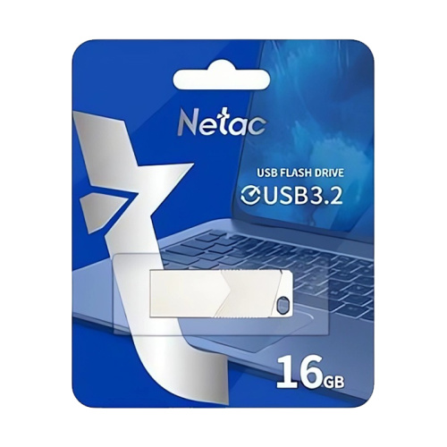 16gb (3.2) usb netac um1 серебристый