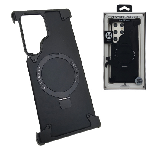 Чехол-крышка fanshi series oatsfbasf для Samsung s24 ultra под кожу черный