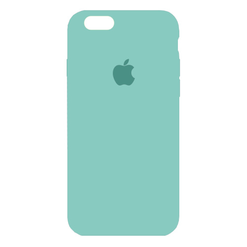 чехол-силикон silicone case NEW для iphone 6/6S zxc46 зеленый  
