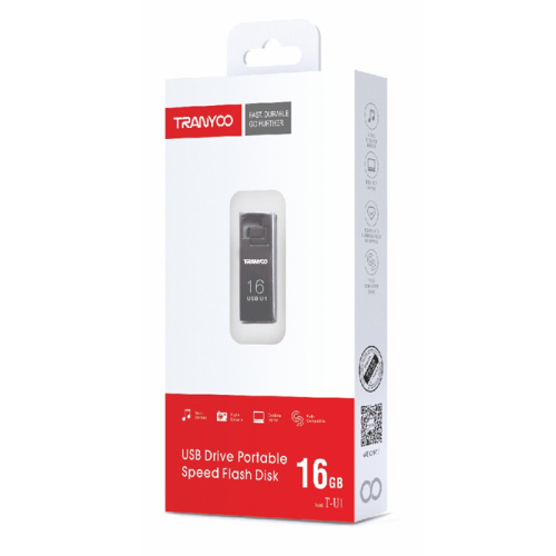 16gb usb tranyoo t-u1 серая