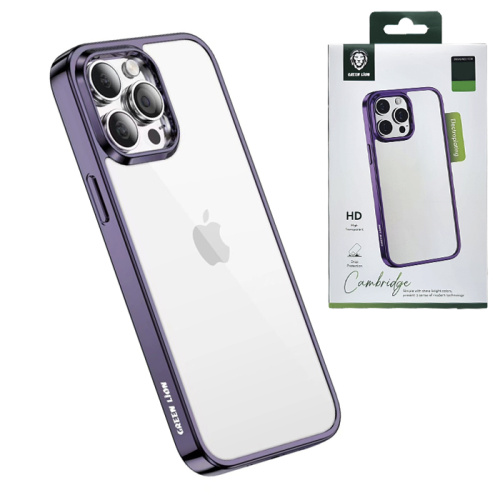 Чехол-крышка green lion cambridge case for iphone 14 pro фиолетовый