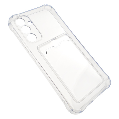 Чехол-силикон card holder Samsung a54 прозрачный