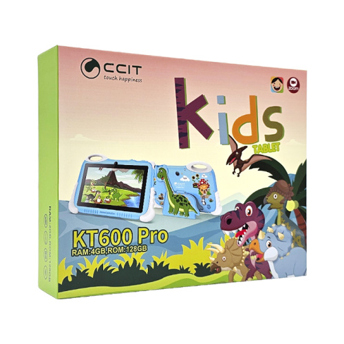 Планшет детский ccit kt600 pro 4/128gb 7" 13 android розовый (1 год гарантия)