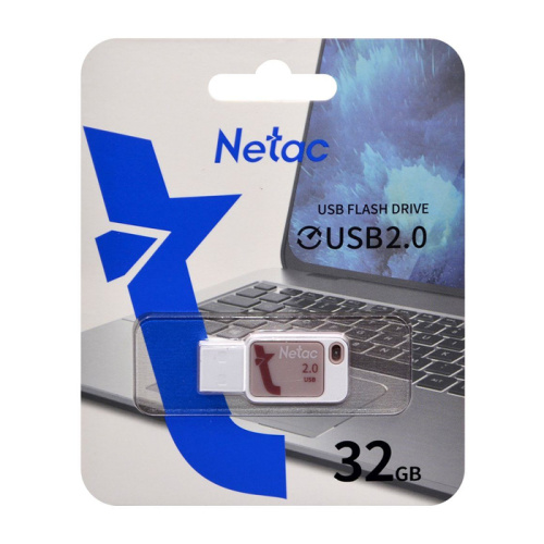 32gb usb netac ua31 розовый