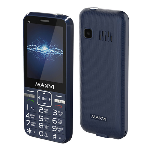 Тел.maxvi p3 синий (eac)