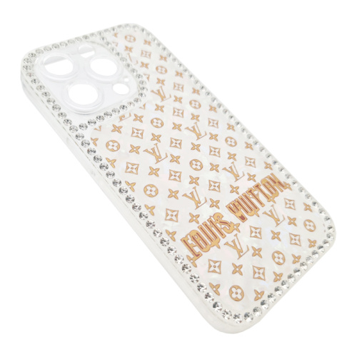 Чехол-силикон louis vuitton для iphone 14 pro max прозрачный