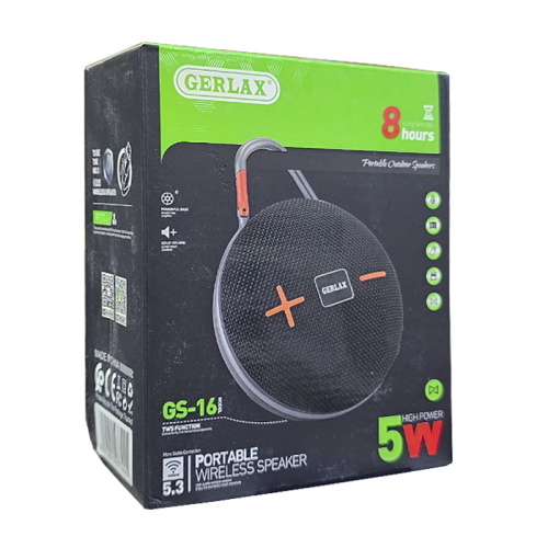 Колонка gerlax gs-16 (5w) черная