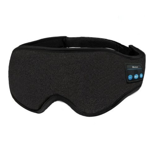 Маска для сна 3d bluetooth черная