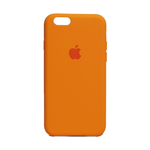 Чехол-силикон silicone case аналог для iphone 6g оранжевый