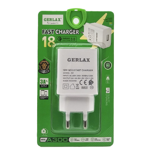 Сзу gerlax a300 (qc3.0/18w) белое