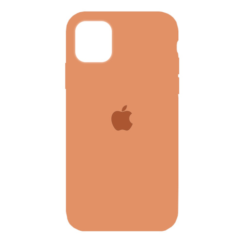 чехол-силикон silicone case NEW для iphone 11 zxc59 оранжевый  