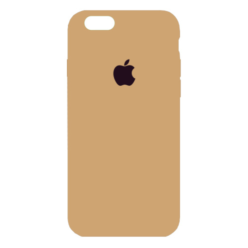 чехол-силикон silicone case NEW для iphone 6/6S zxc28 желтый  