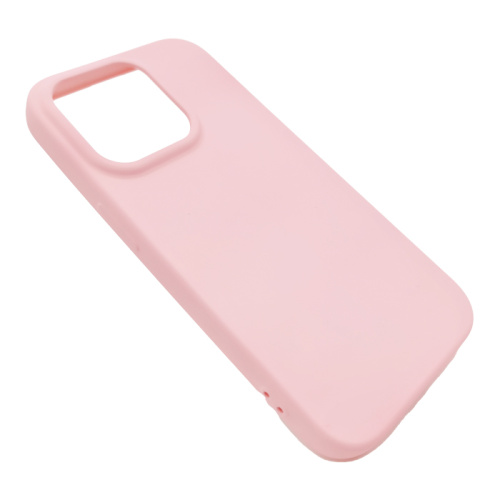 Чехол силикон soft touch для iphone 14 pro (6.1) светло-розовый