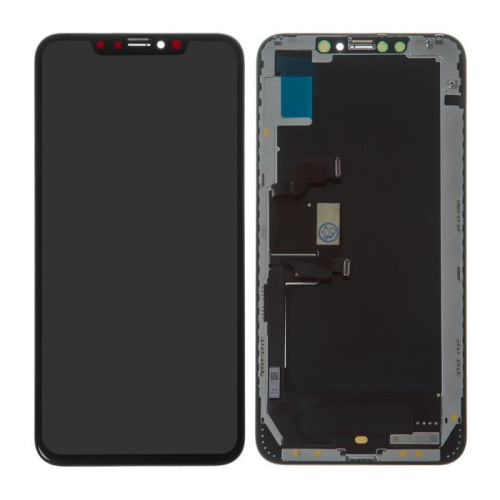 Дисплей с тачскрином переклейка 100% для iphone xs max черный