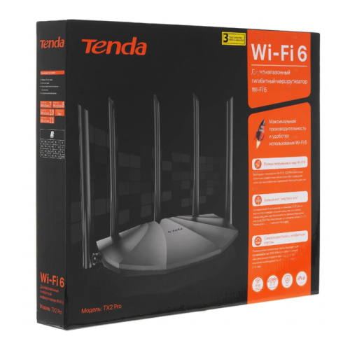 Роутер wi-fi tenda tx2 pro