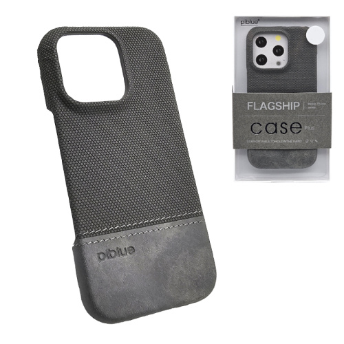 Чехол-крышка piblue flagship для iphone 16 pro серый