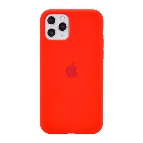 Чехол-силикон silicone case аналог для iphone 11pro max (6.5) красный