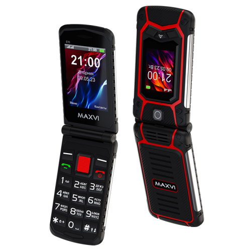Тел.maxvi e10 red (eac)