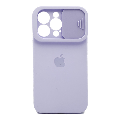 Чехол-силикон protect camera для iphone 13 pro (6.1) в упаковке сиреневый