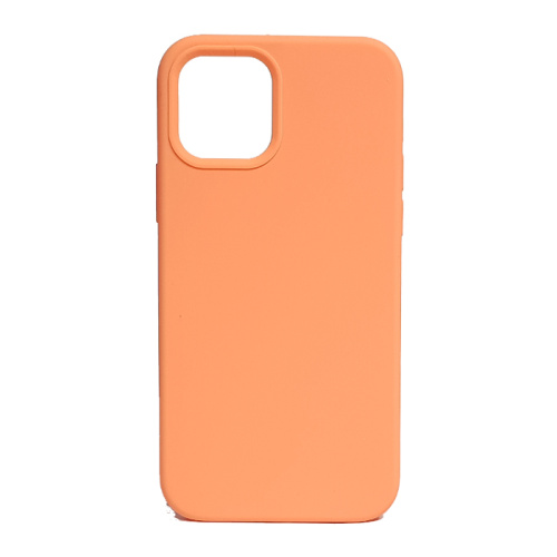 Чехол-силикон silicone case без лого iphone 12/12 pro розовый