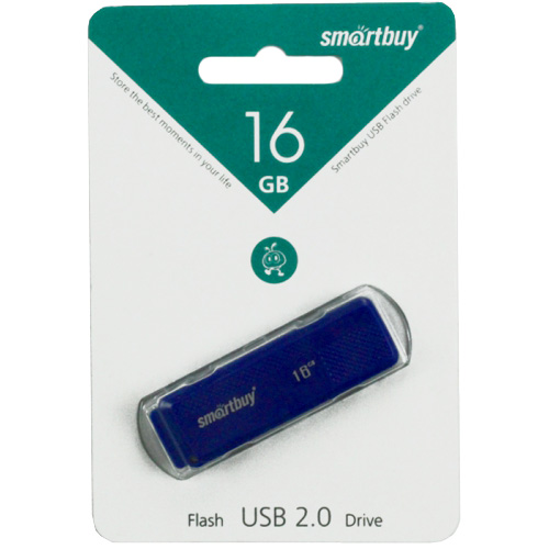 16gb usb smartbuy dock синяя