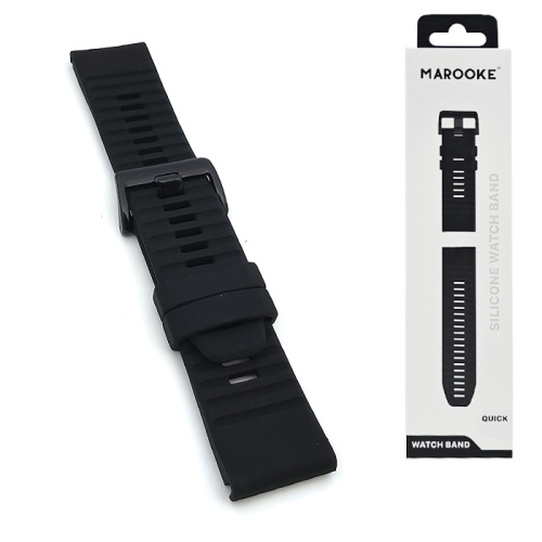 Ремешок marooke watchband garmin (26мм) черный 