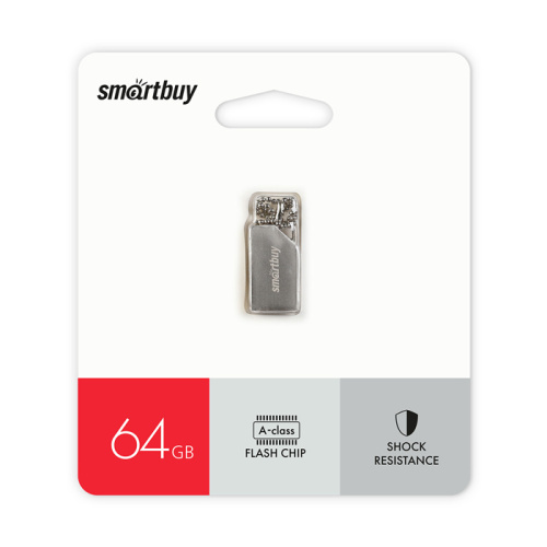 64gb usb smartbuy mu30 серебристый