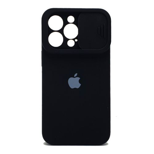 Чехол-силикон protect camera для iphone 13 pro (6.1) в упаковке черный