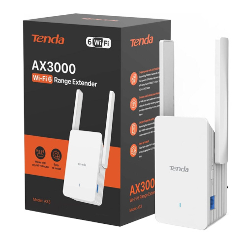 Усилитель wi-fi tenda ax3000 a33