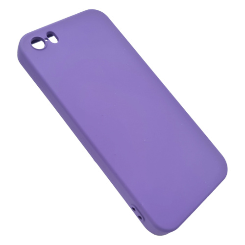 Чехол силикон silicone cover аналог для iphone 5 фиолетовый