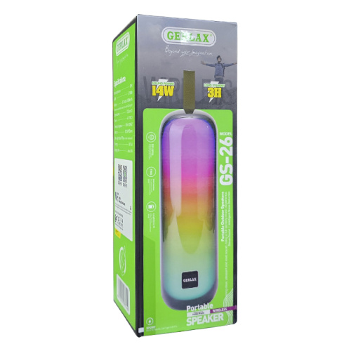 Колонка gerlax gs-26 (14w) черная