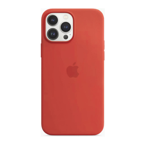Чехол-силикон silicone case аналог для iphone 13 pro max (6.7) коричневый