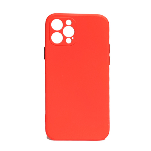 Чехол силикон cube rube silicone для iphone 12 pro (6.1) красный