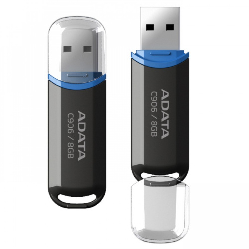8gb usb a-data c906 черная
