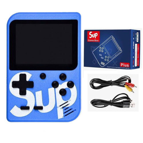 Игровая приставка sup gamebox 400in1 голубая