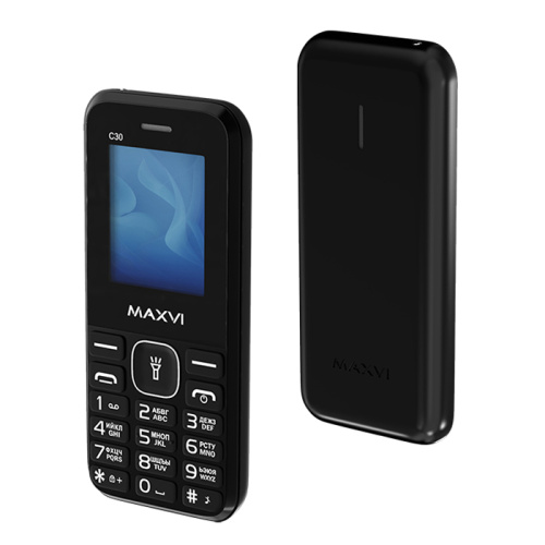 Тел.maxvi c30 черный (eac)